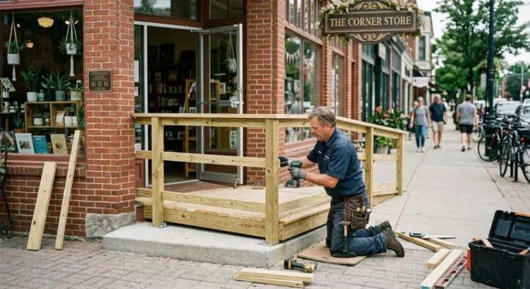Ouvrir un commerce ou un local professionnel à Roanne : bail, normes ERP et travaux d'aménagement