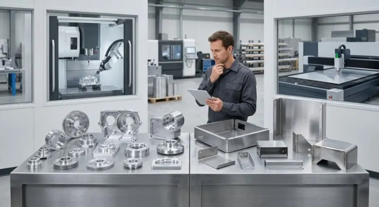 Fournisseur pièces aluminium sur mesure : usinage CNC, tôlerie, laser