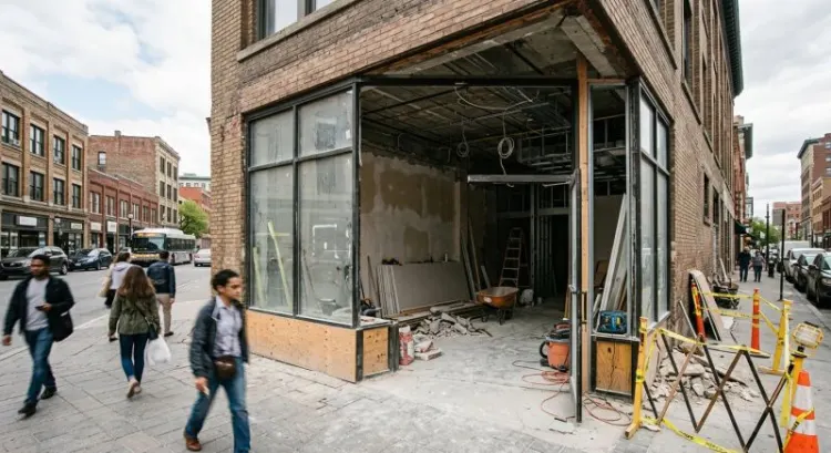 Ouvrir un commerce ou un local professionnel à Roanne : bail, normes ERP et travaux d'aménagement